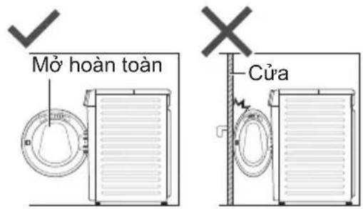 Mở hoàn toàn Cửa