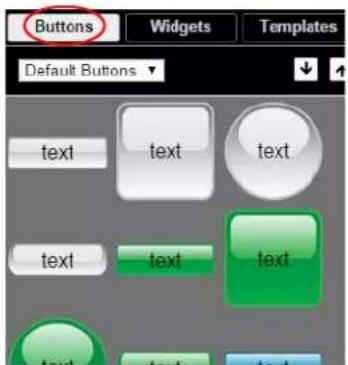 Buttons Widgets Templates Default Buttons text text text text text text