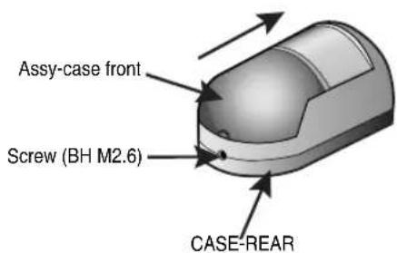 Assy-case front Screw (BH M2.6) CASE-REAR