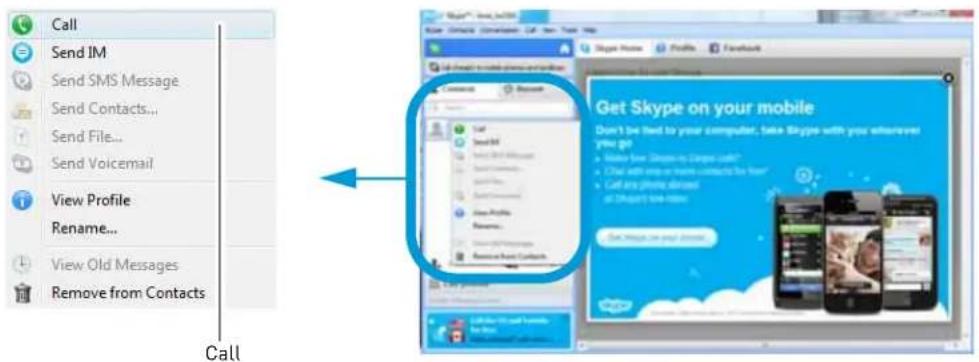 Call Send IM Send SMS Message Send Contacts... Send File... Send Voicemail View Profile Rename... View Old Messages Remove from Contacts Call Get Skype on your mobile Don't be tied to your computer, take Skype with you whenever you go! • Make free Skype on Skype call? • Chat with help or help contacts for your • Call are phone charged at Skype's key notes. Get Skype on your phone!