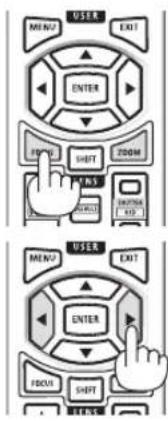 USER MENU EXIT ENTER FIVE SHIFT ZOOM PAN INPUT ECON INTU EXIT USER MENU EXIT ENTER FDO SHIFT MSSM