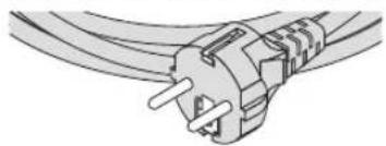 SHARP PX2201UL - Using the Supplied Power Cords - 1