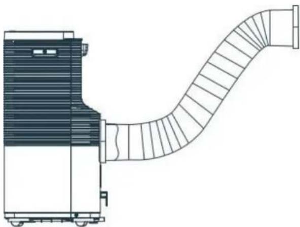 Aconatic AN-PAC14A6 - INSTALLING THE EXHAUST HOSE - 3