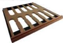 Vintec ESPACE1500-KIT - Different types of shelving available for your Espace cellar - 1