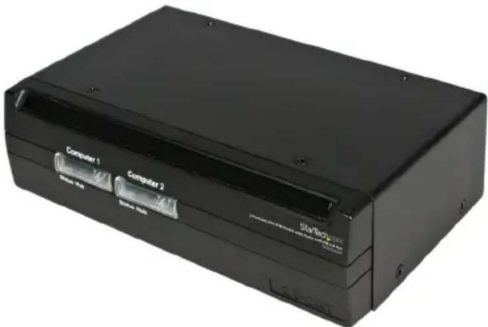 StarTech.com SV431UADVI - Port DVI USB KVM Switch with Audio and USB 2.0 Hub - 1