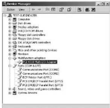 Device Manager System View XST-31870ND125R Computer Disk drives Display adapters Disk/CD/MCM drives Floppy disk controllers Floppy disk drives IDE ATA/ATAPI controllers Keyboards Micro and other pointing devices Numbers Multifunction adapters PCI-EPIE/ECP-ADR Adapter Ports (COM & LPT) Communications Port (COM1) Communications Port (COM2) ECP Parallel Port (LPT1) PCI EPR/ECP Parallel Port (LPT2) PCI EPR/ECP Parallel Port (LPT3) Sound, video and game controllers System devices