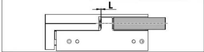 Festo DGST-10-30-E1A - Adjustment of slide end positions - 2