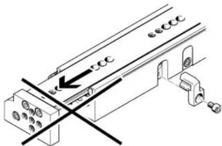 Festo DGSL-6-40-EA - Rough setting of end positions - 1