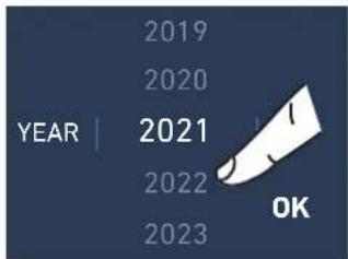 YEAR | 2019 2020 2021 2022 2023 OK