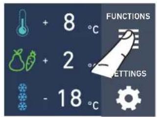 + 8 °C + 2 °C - 18 °C