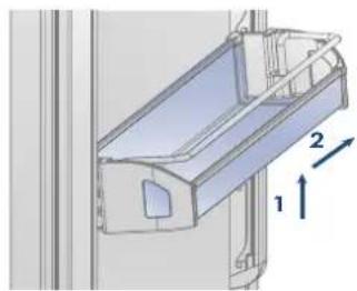 Fhiaba XS750HST6I - Door shelves | 1T / 0T / 0H / OF models - 1