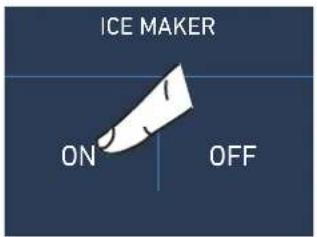ICE MAKER ON OFF