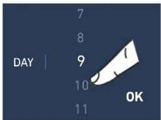 7 8 9 10 11 DAY | OK