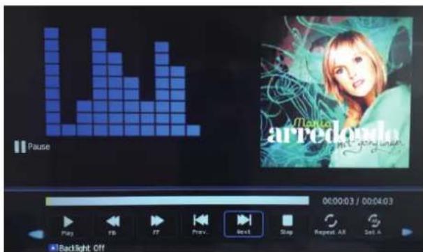 Pause Movie: arredonda 00:00:03 / 00:04:03 Play FB FT Prev Next Stop Repeat AR Sell A Backlight Off