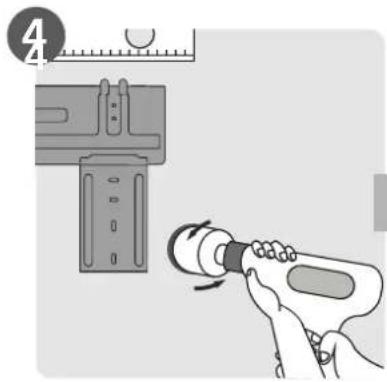 Illustration of a hand using a tool to adjust a component, with no visible text or symbols.