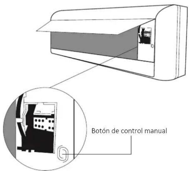 Botón de control manual