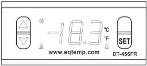 -18.3 °C www.eqtemp.com SET DT-456FR