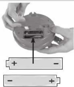 Kolcraft Tiny Steps Roadster - To Install Batteries in Electronic Steering Wheel - 1