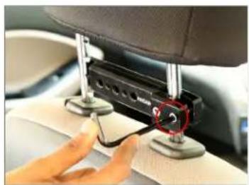 Proaim P-BKST-02 - Universal Backseat Setup - 5