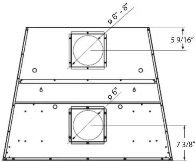Ø 6" - 8" 5 9/16" Ø 6" 7 3/8"