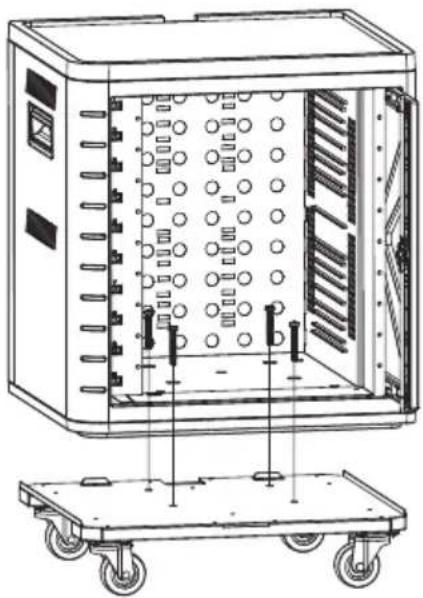 Rocstor Volt SC10 - Cabinet and Stand Assembly - 1