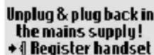 PHILIPS DECT 6172 - To register a handset - 3