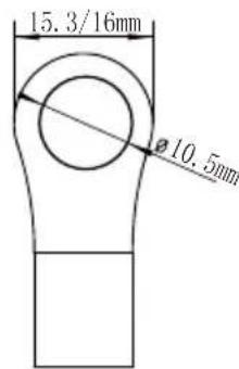 15.3/16mm Ø10.5mm