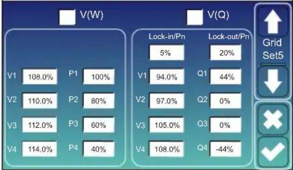 V-TAC VT-12318 - Grid Setup Menu - 7