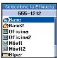 Secebré la Etiqueta 555-1212 Base Base2 Oficina Oficina2 Nóvil Nóvil2 Biper
