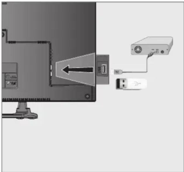 BEKO B22 LB 5533 - Harici veri ortamının bağlanması Notlar: - 1