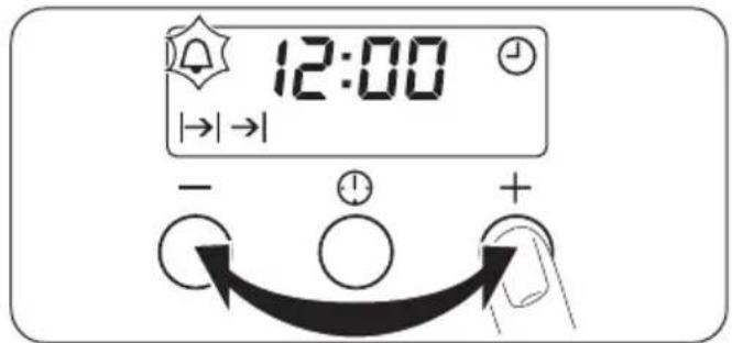 12:00 + - +