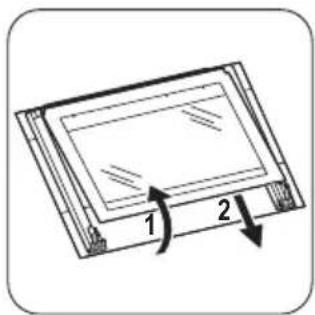 ZANUSSI ZOB7442X - Fırın kapağının temizlenmesi - 8