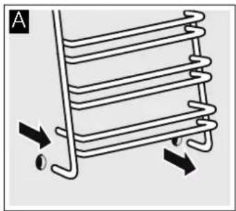 Profilo FRMA702W - Rafların çıkartılması - 1