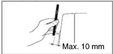 Max. 10 mm