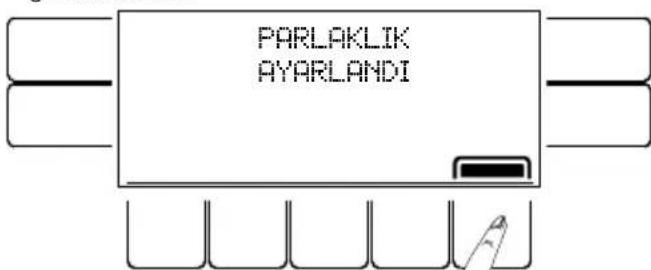 Arçelik 9127 N - Ekran parlaklık ayarının değiştirilmesi - 3