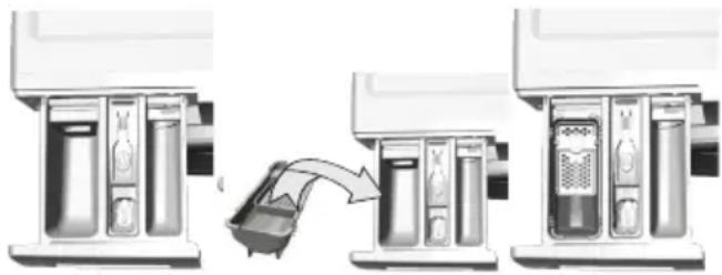 Arçelik 9103 YCM - Üründe sıvı deterjan kabı varsa - 1