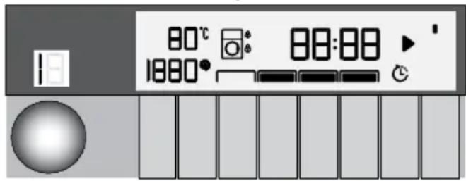 Arçelik 8124 CMKS - Program seçimi - 1