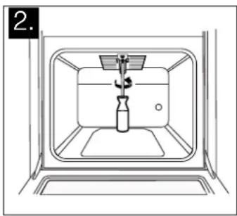 Profilo FRS5110WML - Fırın grill brülöründeki brülör enjektörünün değişimi (opsiyonel) - 1