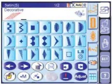 JANOME MC11000SE - Fransız Düğüm Programlamak - 1