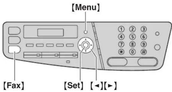 PANASONIC KX-MC6020TK - Tarih ve saat - 1