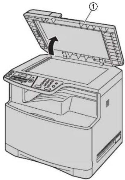 PANASONIC KX-MC6020TK - Dikkat: - 1