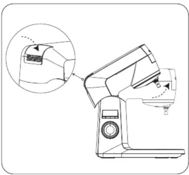 Arçelik MM 9042 DS - Üst gövdenin kaldırılması - 1