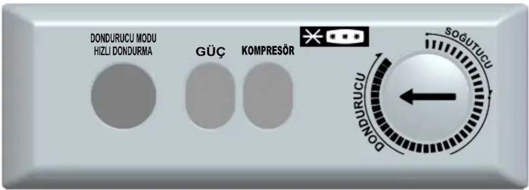 DONDURUCU MODU HIZLI DONDURMA GÜÇ KOMPRESÖR SOGUTUCU