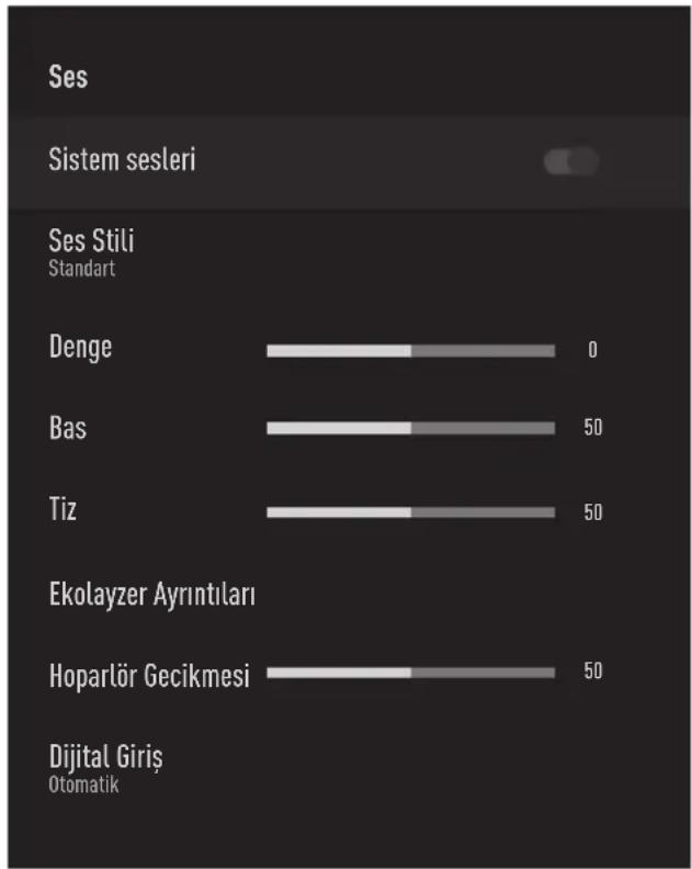 Arçelik A 632 C - Ses ayarları - 1