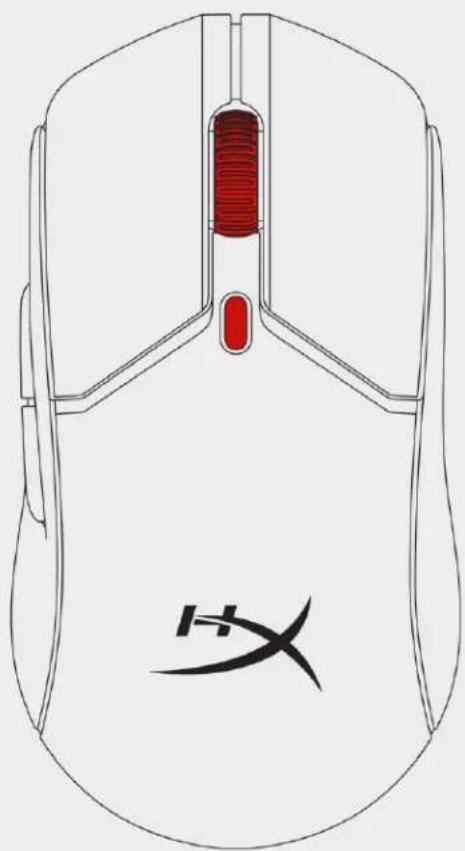 HYPERX Pulsefire Haste 2 Wireless - 出厂设置 - 1