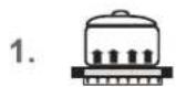 Opera Nivel 930 DNI93C1 - Tắt bếp - 1