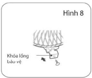 Hình 8 Khóa lỗng bảo vệ