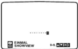 EINMAL SHOWVIEW 0-9, ▼️ ▼️ ▼️