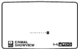 EINMAL SHOWVIEW 0-9