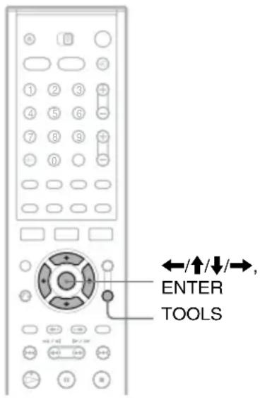 1 2 3 + 4 5 6 7 8 9 + 0 - ←/↑/↓/→, ENTER TOOLS